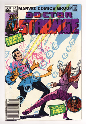Doctor Strange Vol 2 48 Low Grade (1981) Newsstand