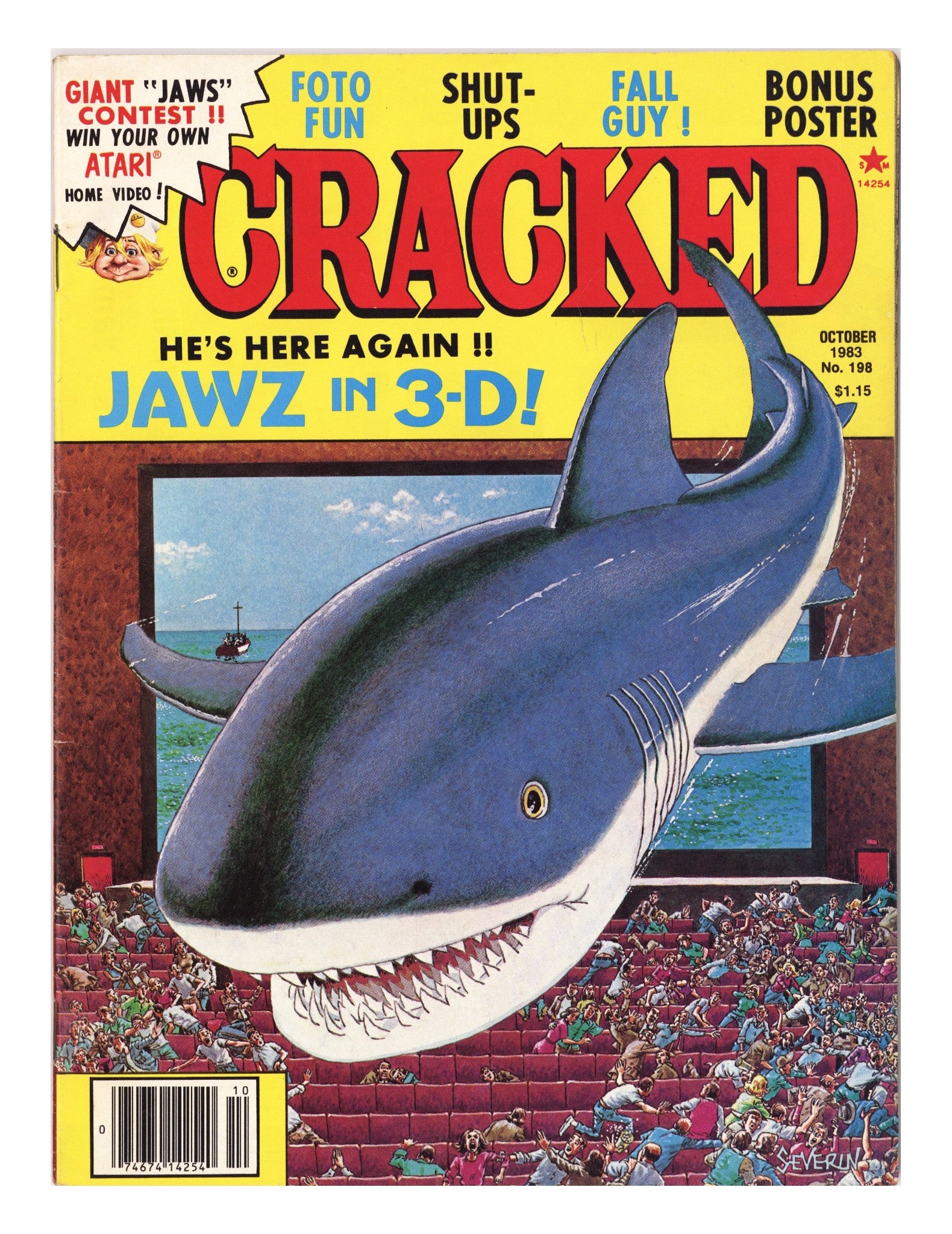 Cracked 198 Low Grade (1983) Canadian Price Variant 