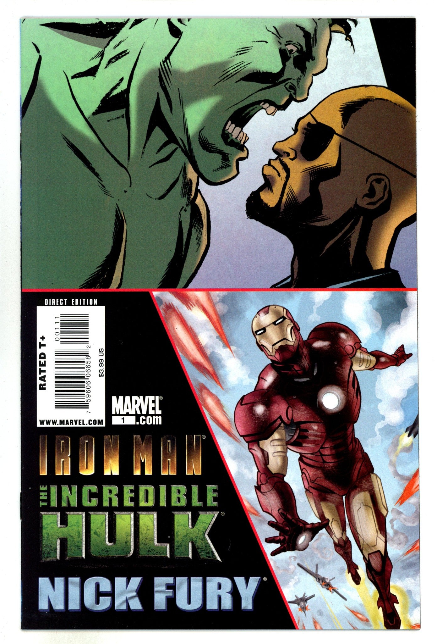 Iron Man / Hulk / Fury 1 High Grade (2009) 