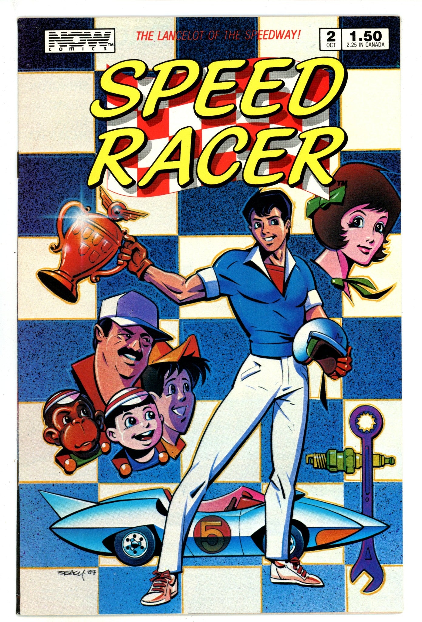 Speed Racer Vol 1 2 Mid Grade (1987) 