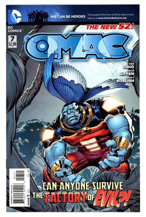 O.M.A.C. Vol 4 7 High Grade (2012)