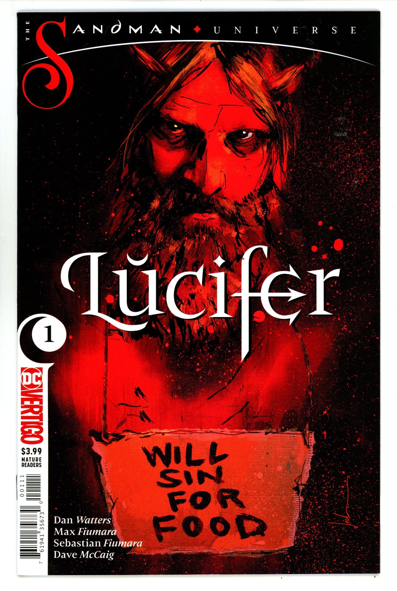 Lucifer Vol 3 1 High Grade (2018) 