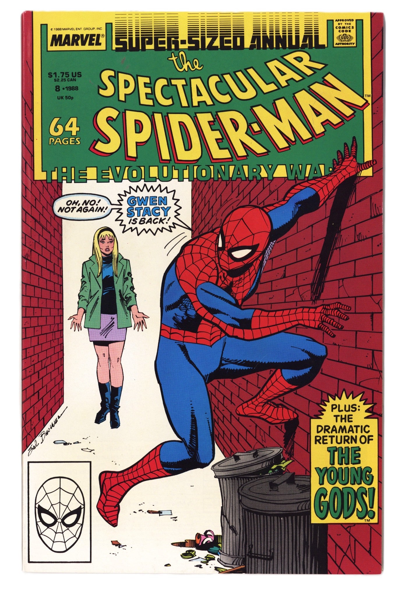 The Spectacular Spider-Man Annual Vol 1 8 High Grade (1988) 