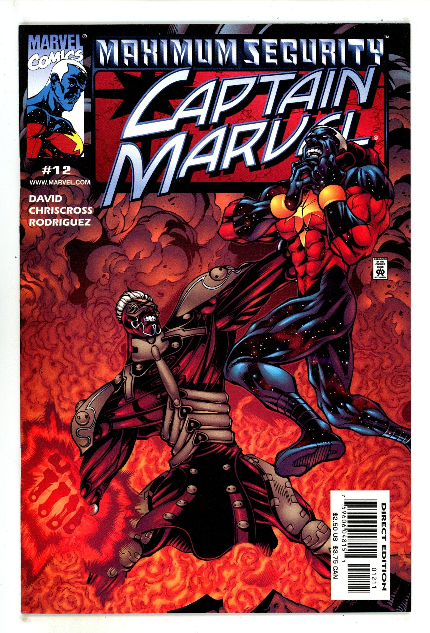 Captain Marvel Vol 5 12 High Grade (2000) 