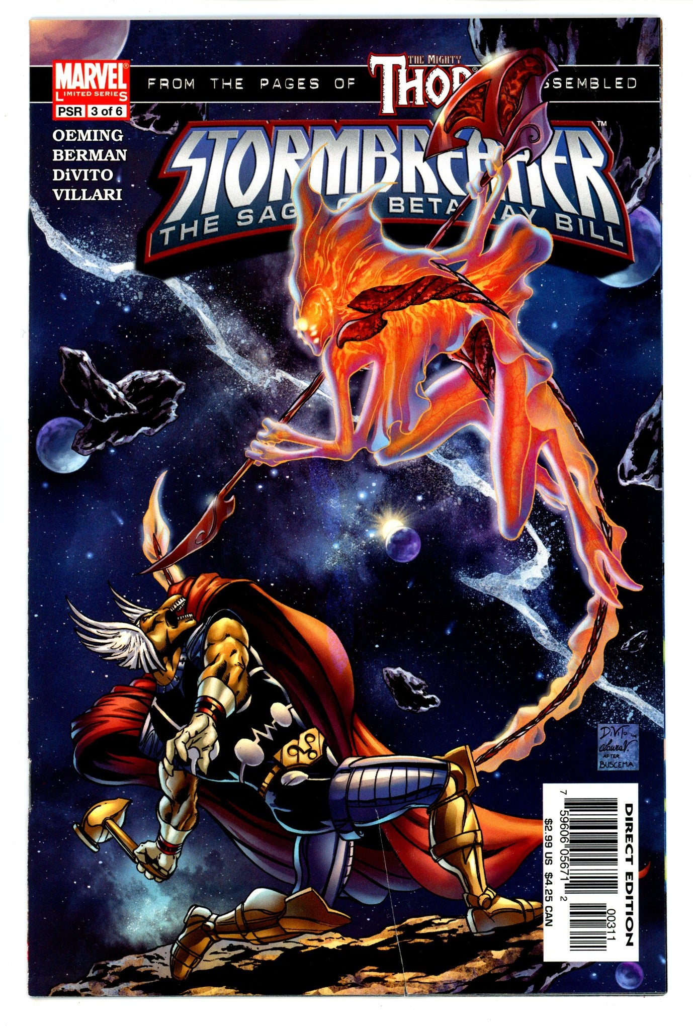 Stormbreaker: The Saga of Beta Ray Bill 3 PR (0.5) (2005) 