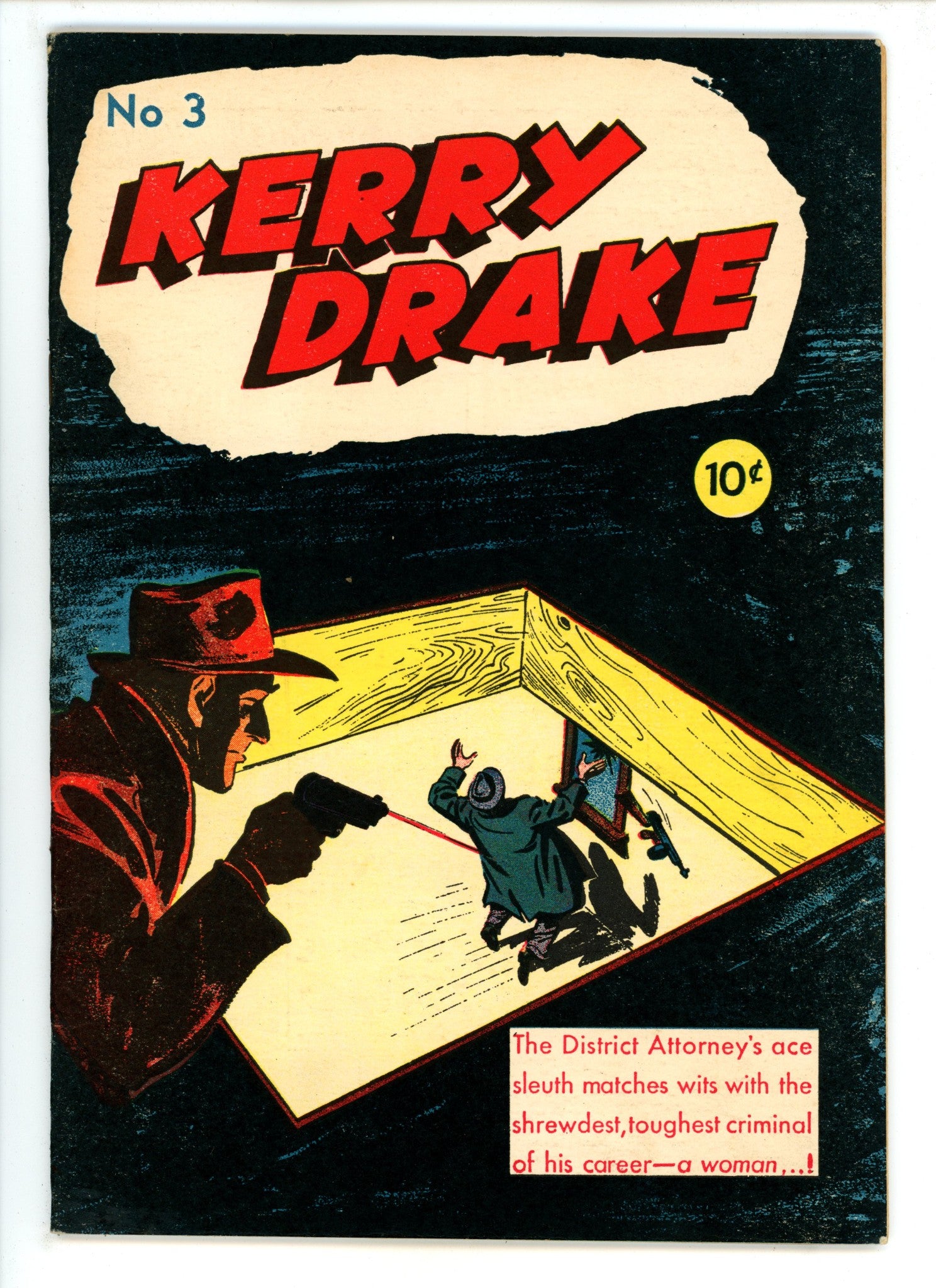 Kerry Drake 3 VF- (7.5) (1946) 