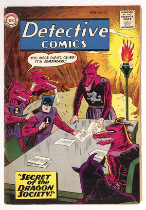 Detective Comics Vol 1 273 VG/FN (5.0) Page Missing (1959)