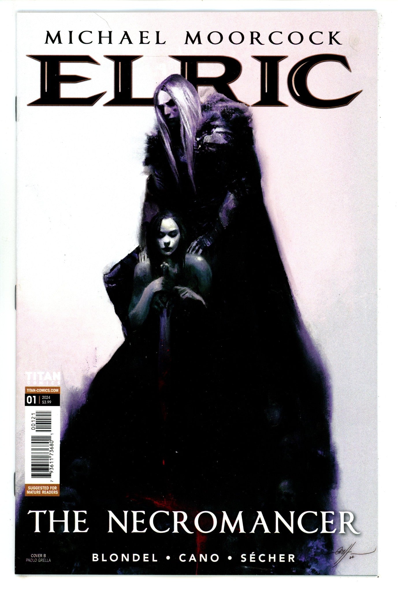 Elric The Necromancer 1 Grella Variant (2024)