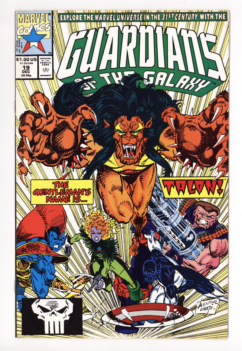 Guardians of the Galaxy Vol 1 19 Mid Grade (1991) 