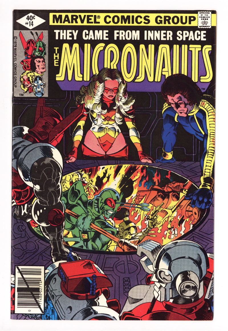 Micronauts Vol 1 14 High Grade (1980) 