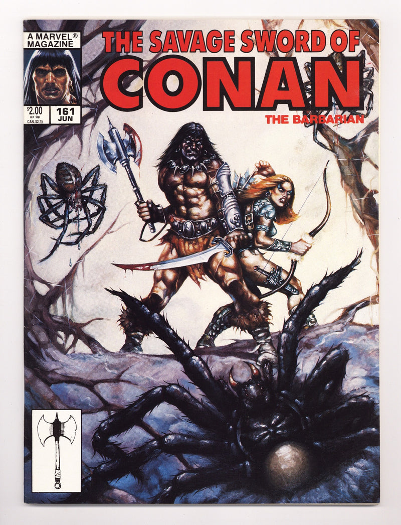 The Savage Sword of Conan Vol 1 161 Mid Grade (1989) 