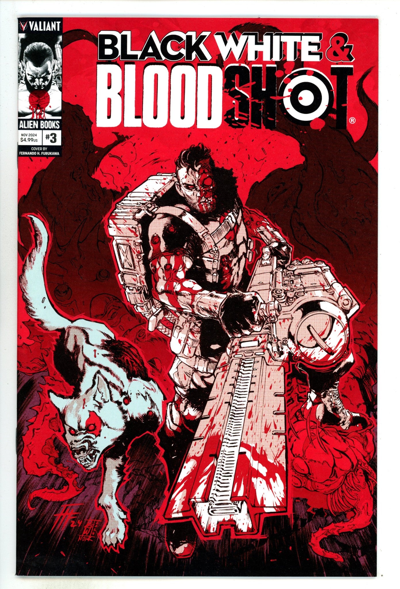 Black White & Bloodshot 3 Furukawa Variant (2024)