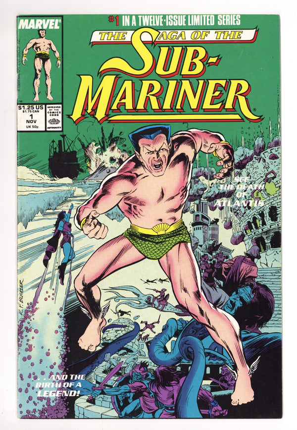 Saga of the Sub-Mariner 1 Mid Grade (1988)
