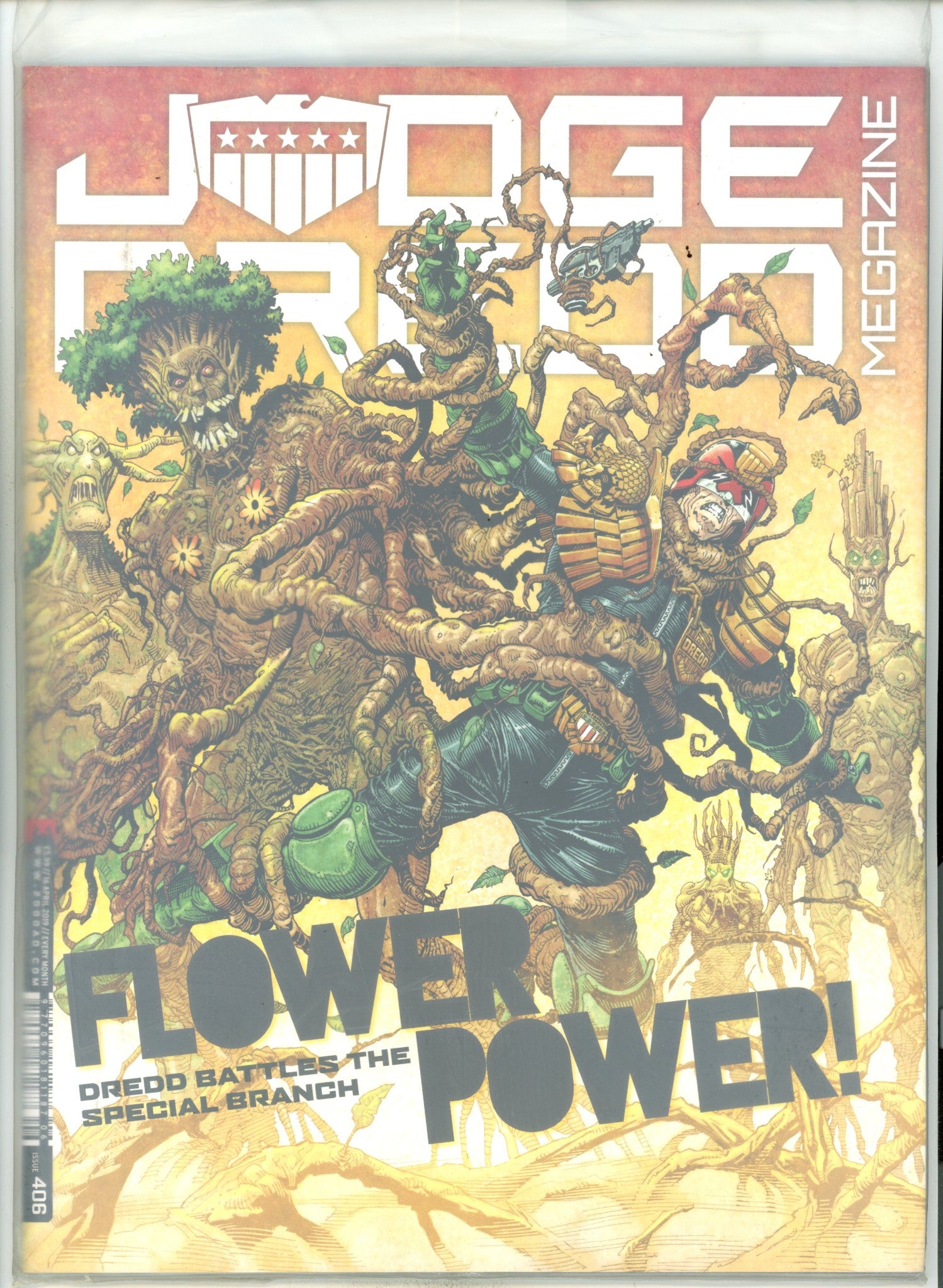 Judge Dredd Megazine 406 High Grade (2019) 
