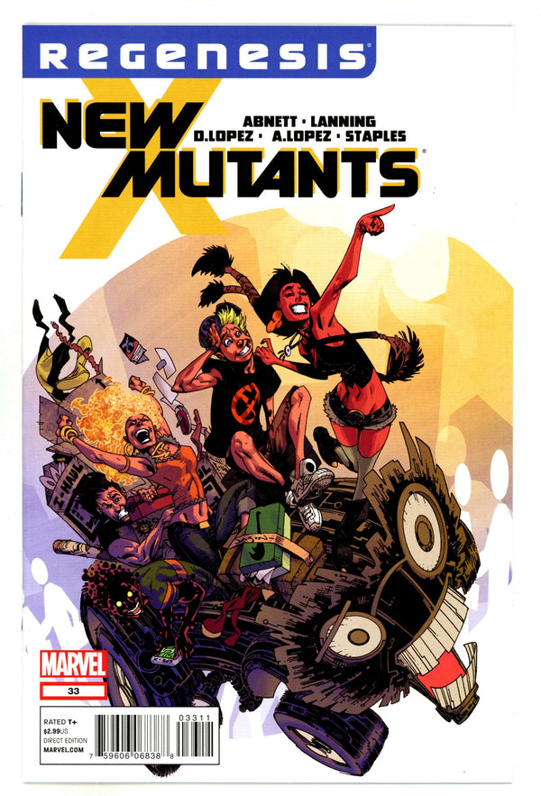 New Mutants Vol 3 33 High Grade (2012)