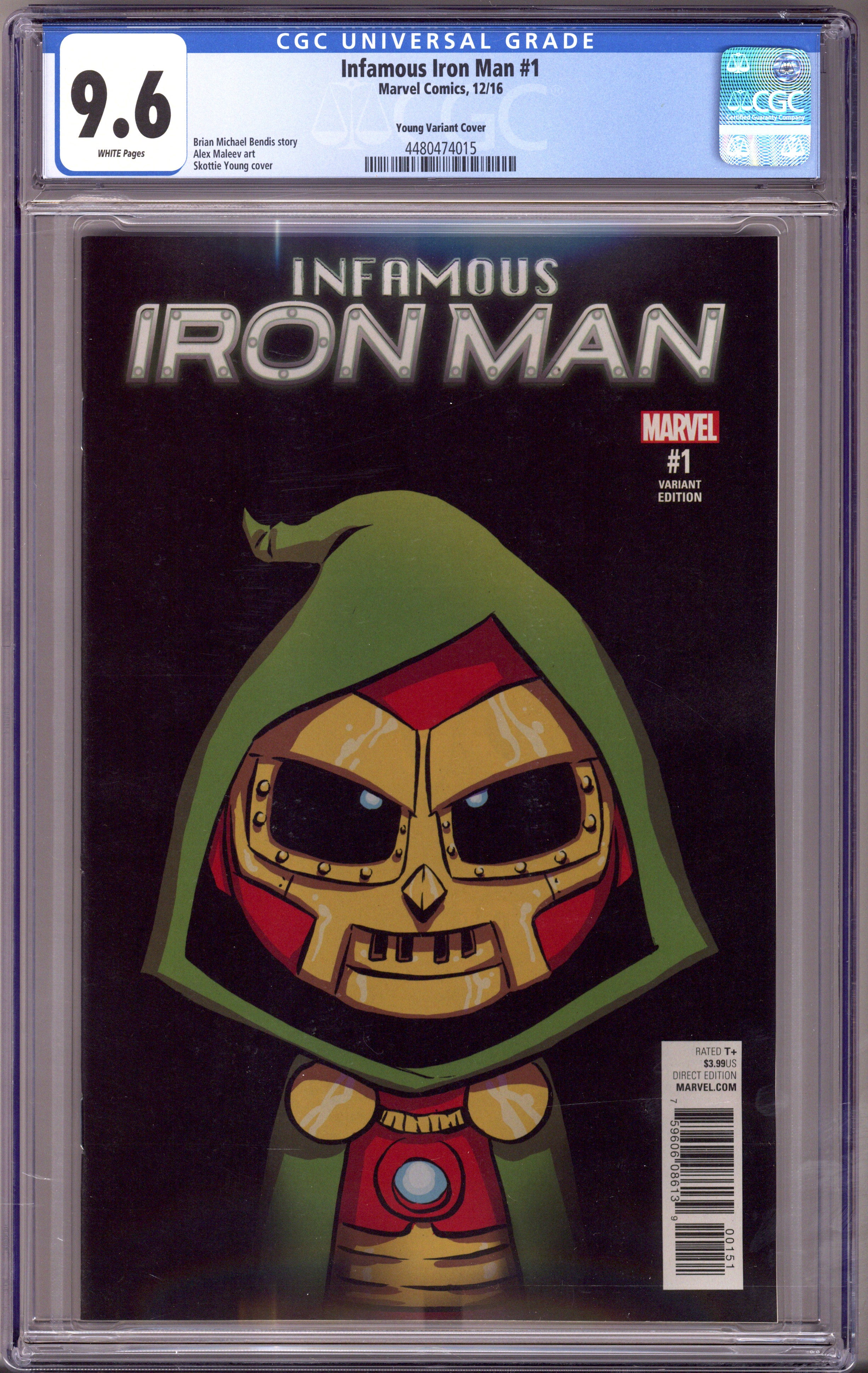け*ん様 Iron Man #170 9.6 CGC Infamous Iron Man 1 CGC 9.6 (NM+) Marvel (2016) Yo | CaptCan