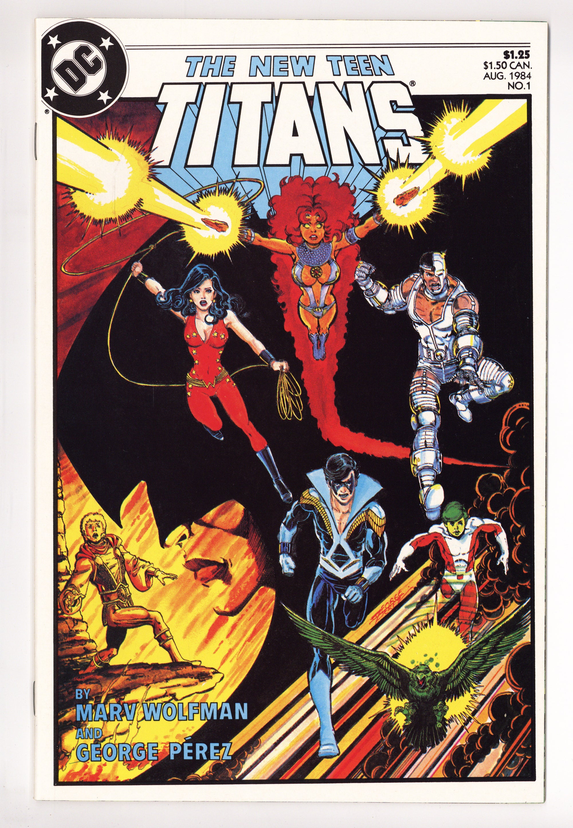 The New Teen Titans Vol 2 1 High Grade (1984) 