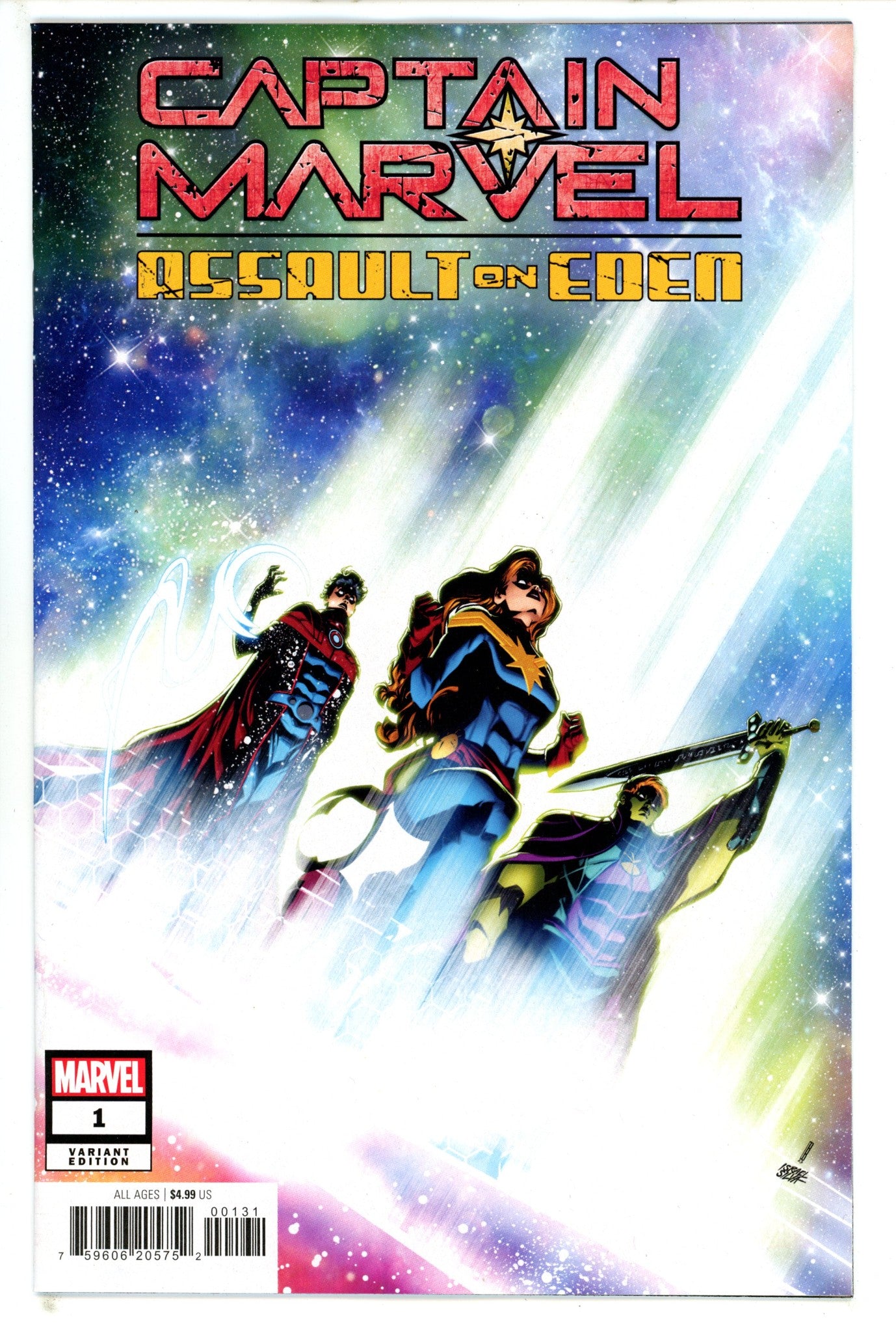Captain Marvel Assault On Eden 1 Baldeon Variant (2023)