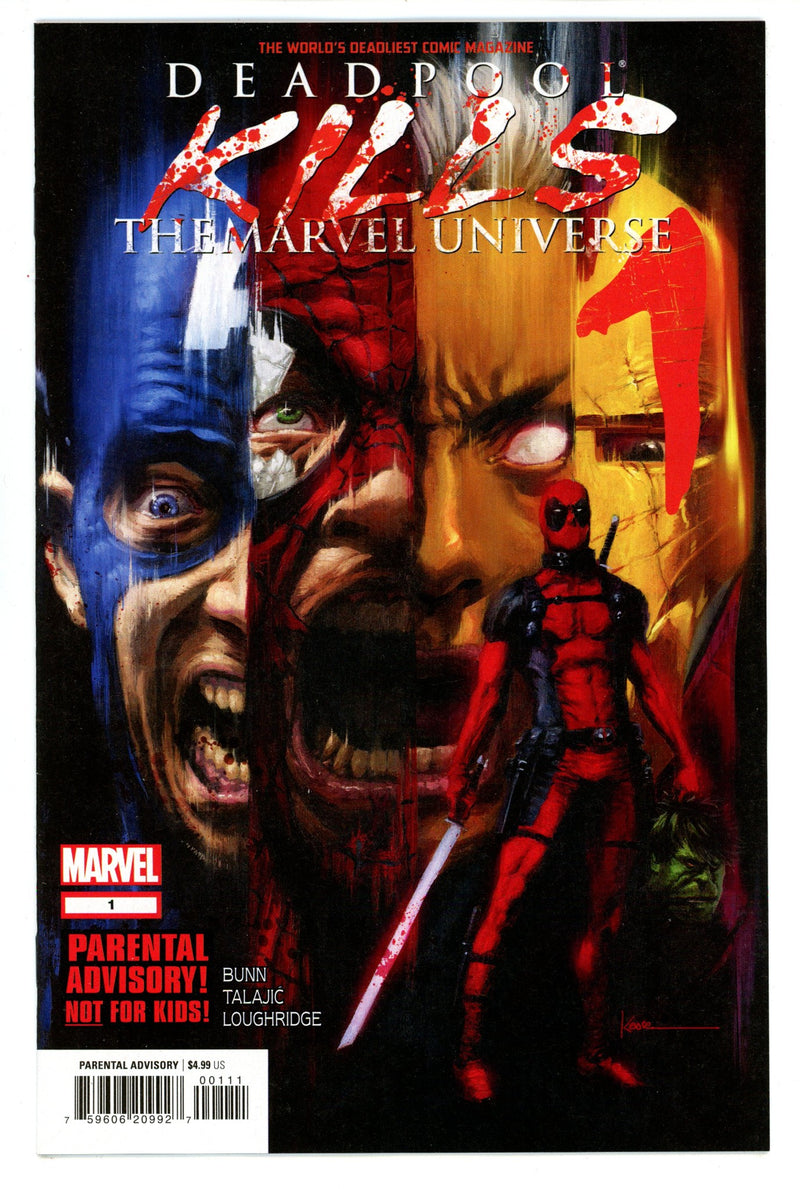 Deadpool Kills The Marvel Universe 1 Facsimile (2024)