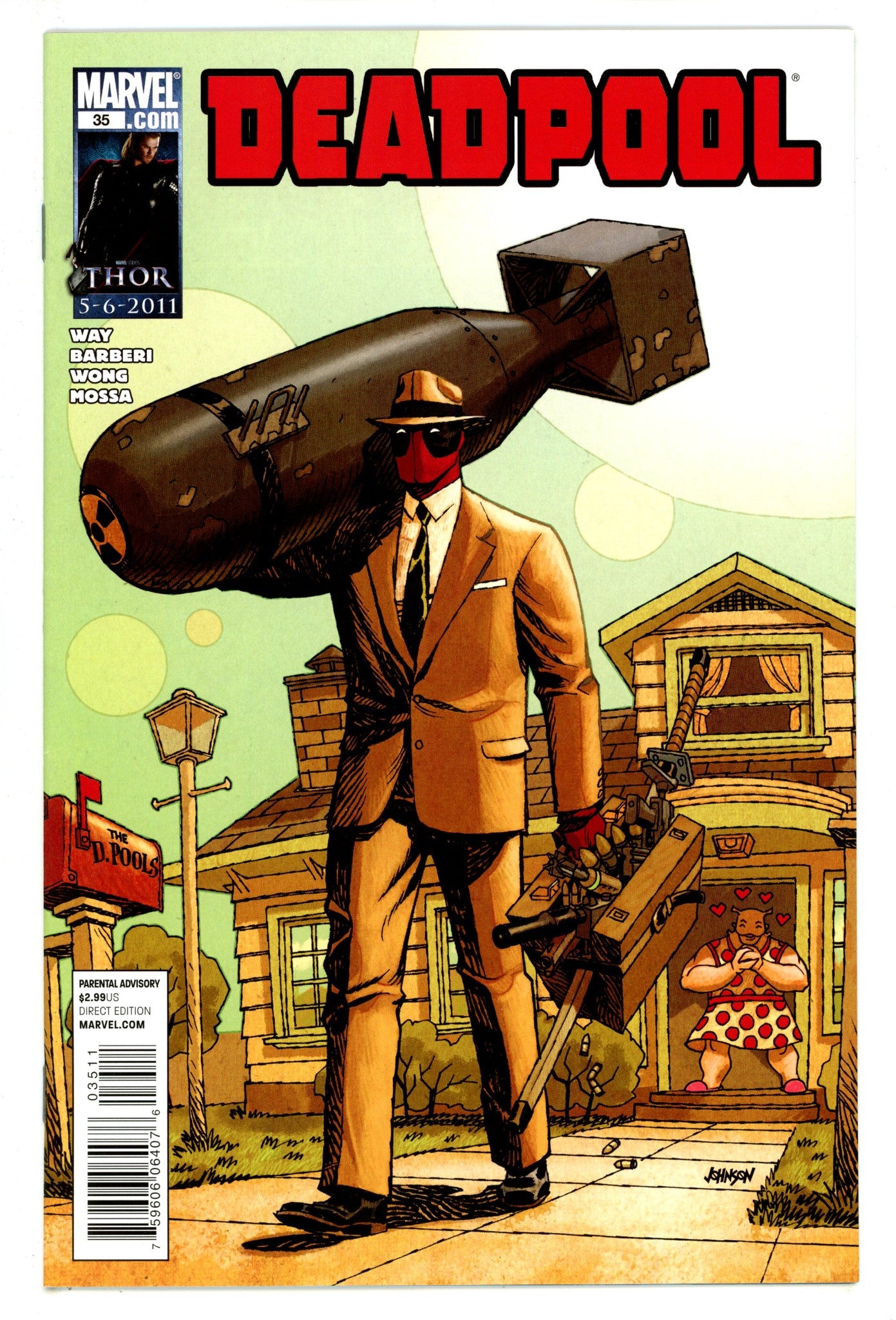 Deadpool Vol 3 35  Mid Grade   (2011)        