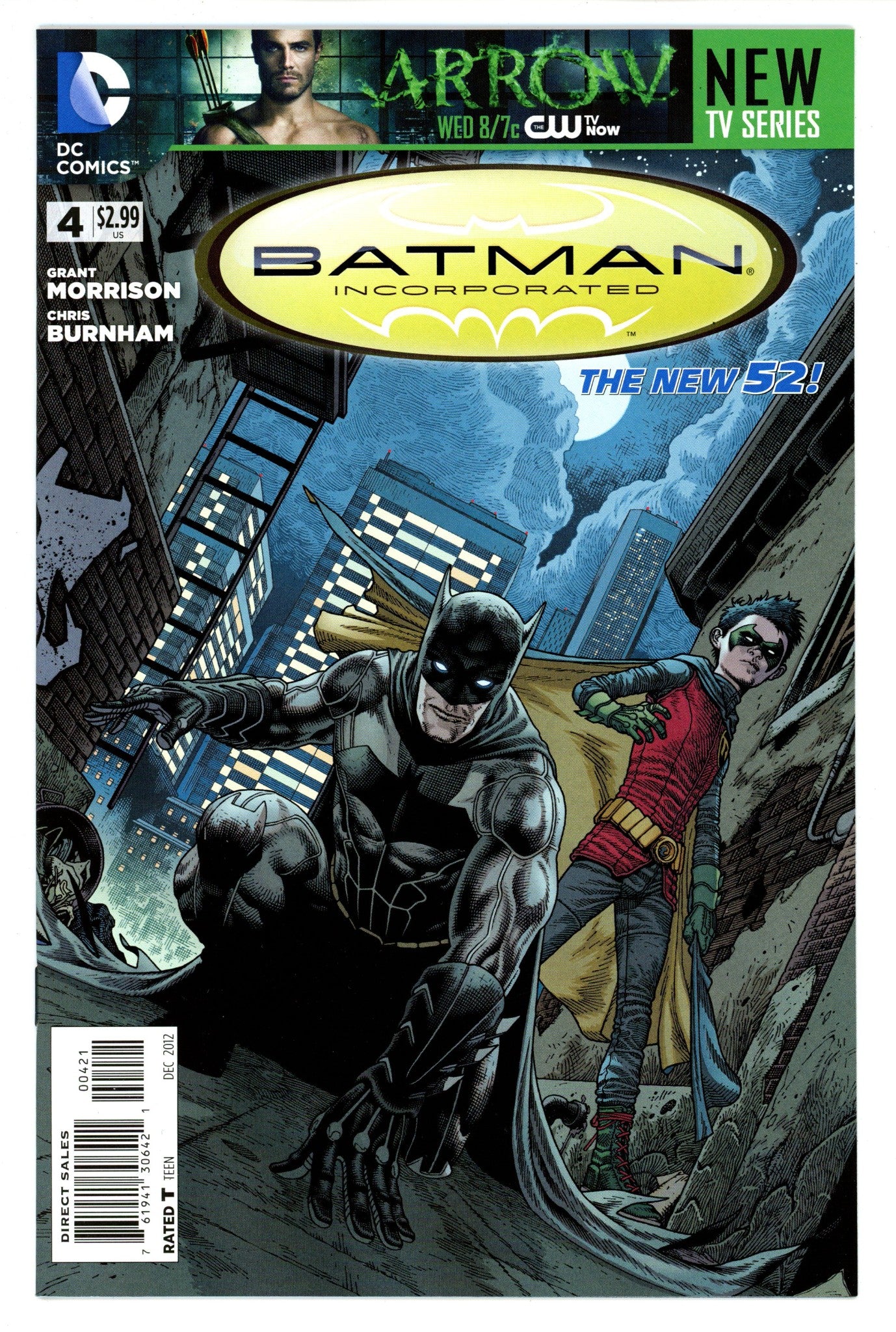 Batman Incorporated Vol 2 4 High Grade (2012) Clarke Variant 