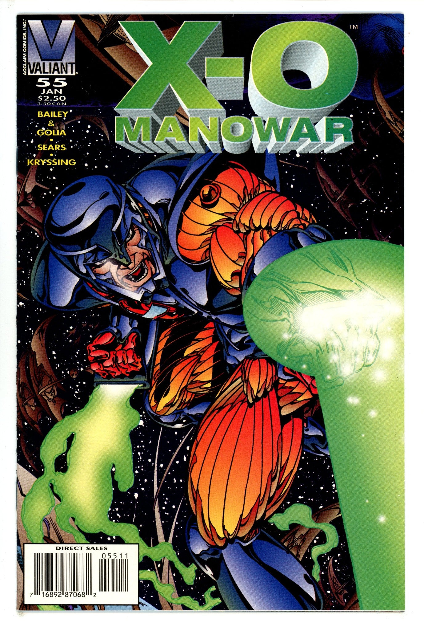 X-O Manowar Vol 1 55 (1996)