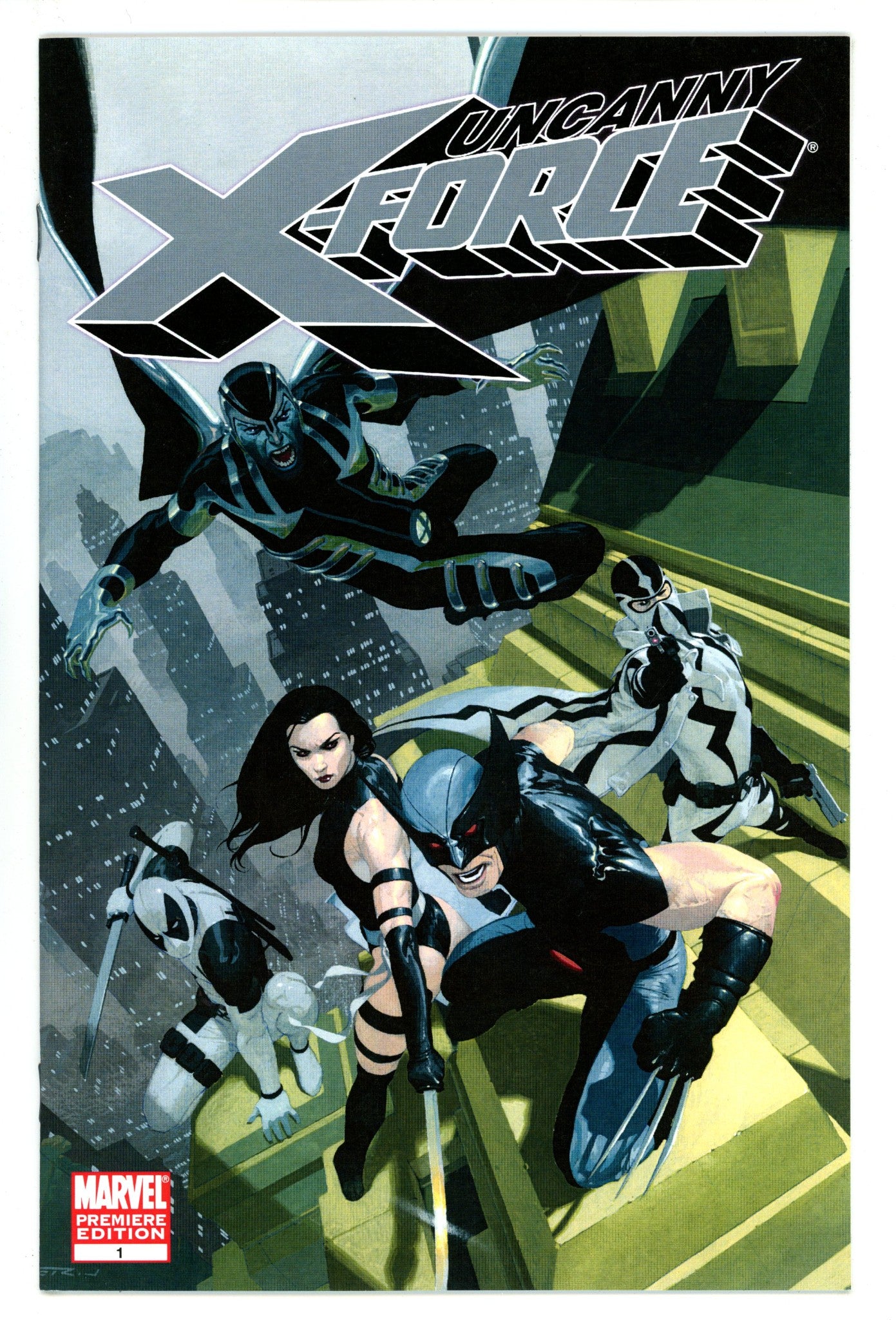 Uncanny X-Force Vol 1 1 NM- (9.2) Primiere (2010) Variant 