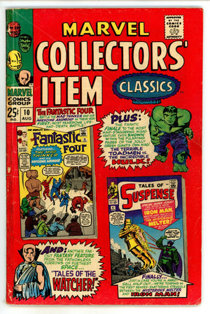 Marvel Collectors' Item Classics 10 VG+ (4.5) (1967) 