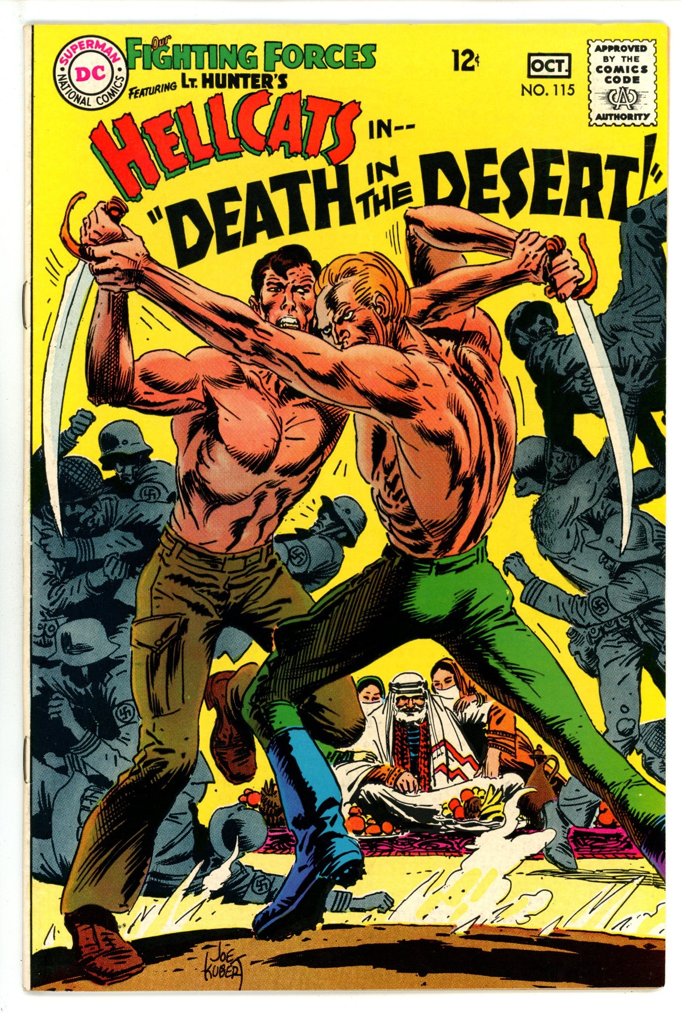 Our Fighting Forces 115 FN+ (6.5) (1968) 