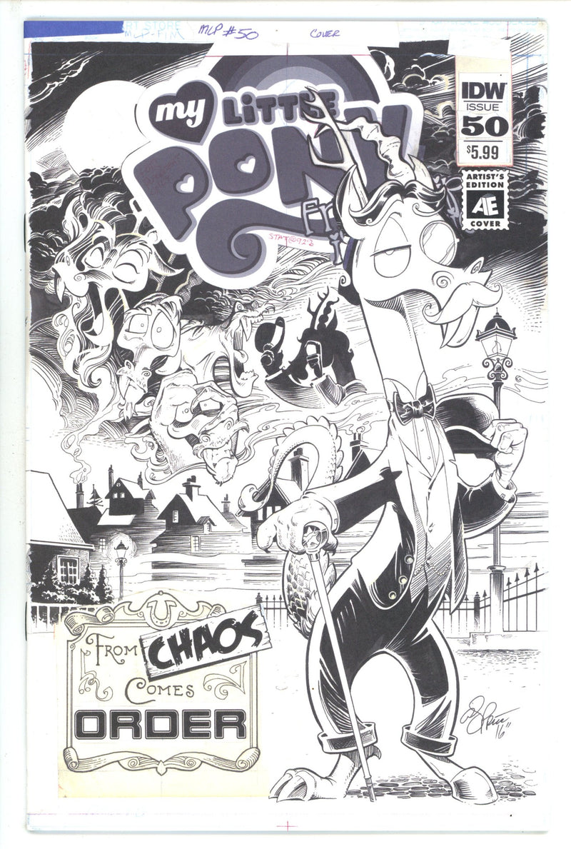 My Little Pony: Friendship Is Magic 50 Price Variant VF+ (2017)