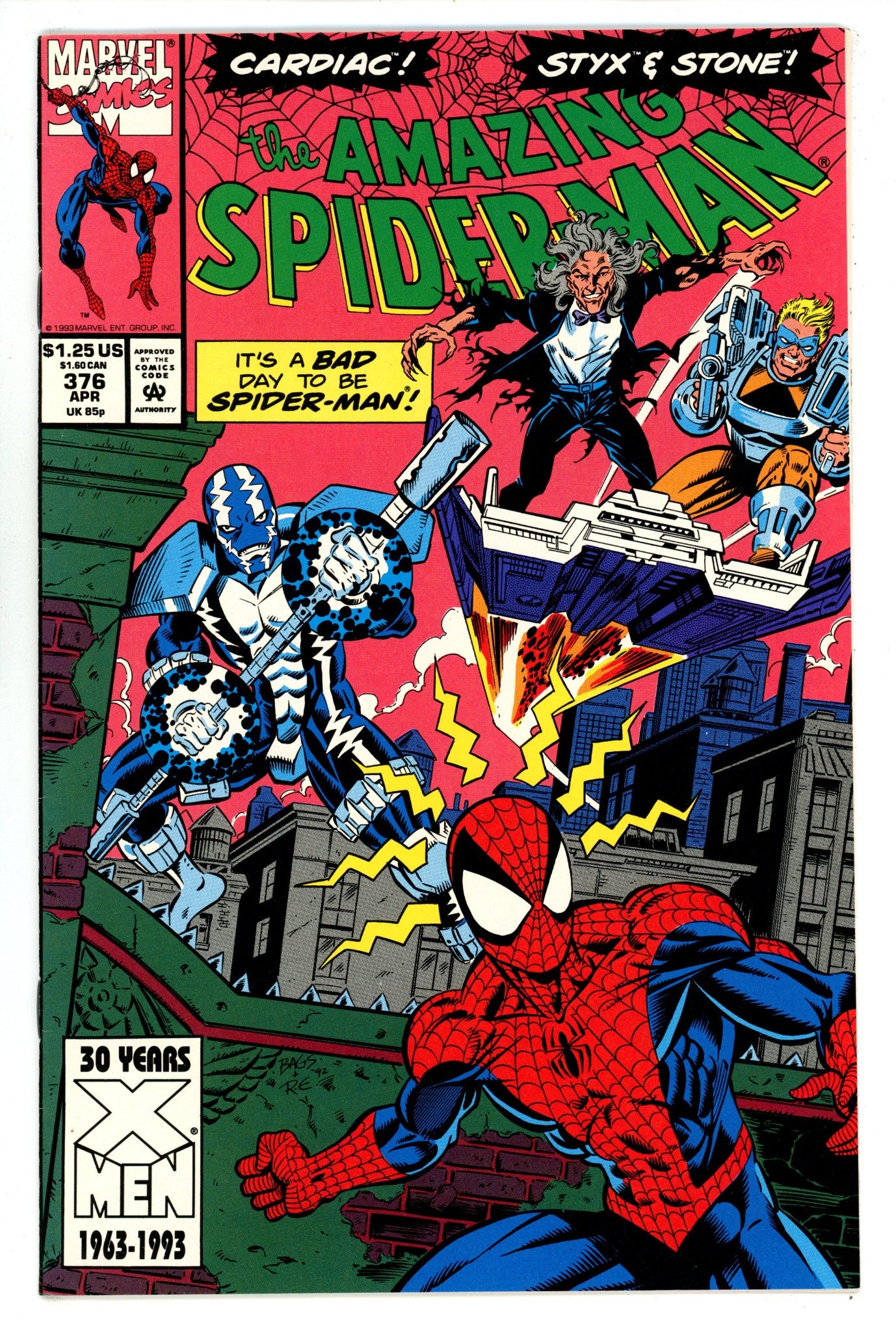 The Amazing Spider-Man Vol 1 376 VF- (7.5) (1993) 