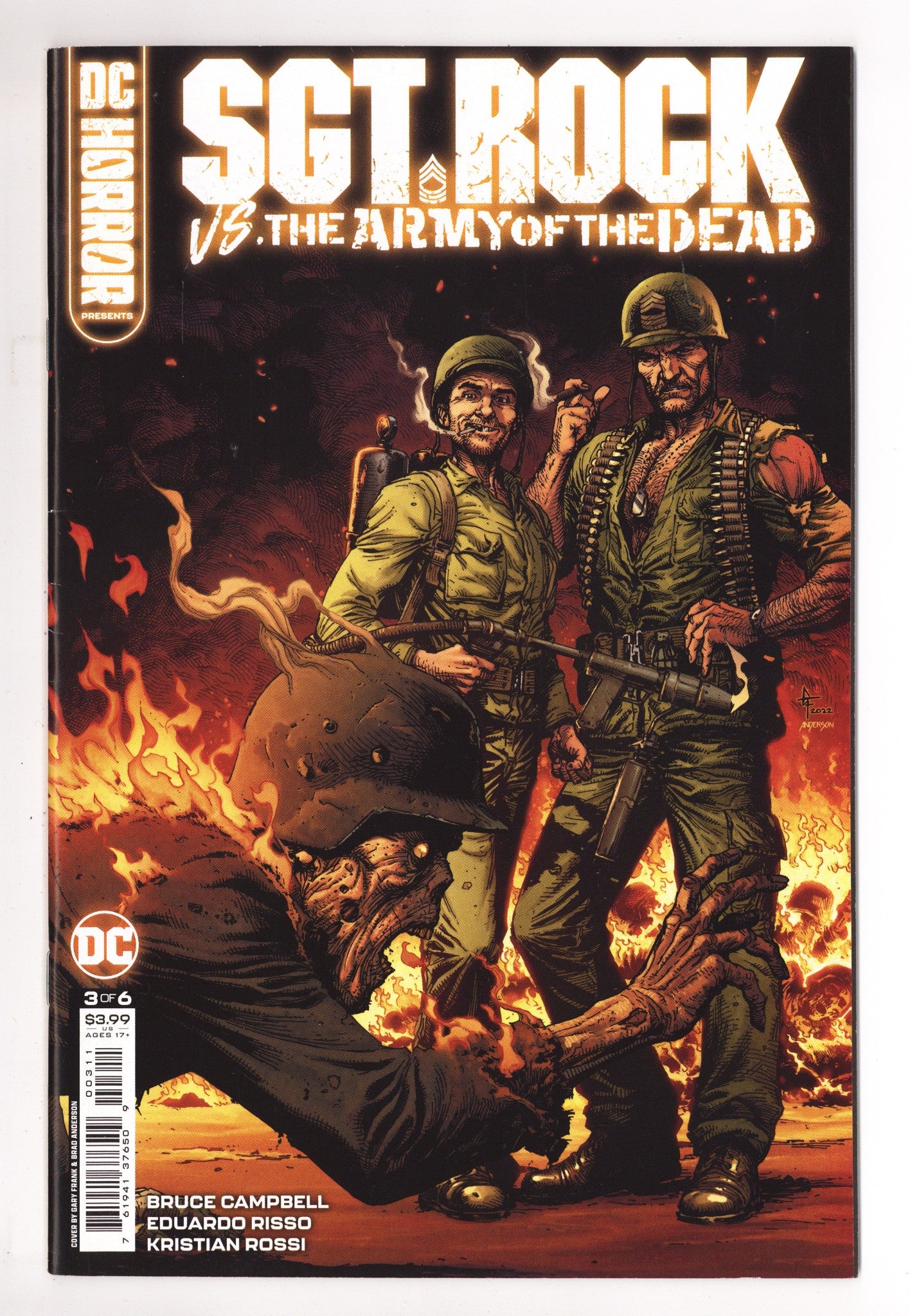 DC Horror Presents: Sgt. Rock vs. The Army of the Dead 3 High Grade (2023) 