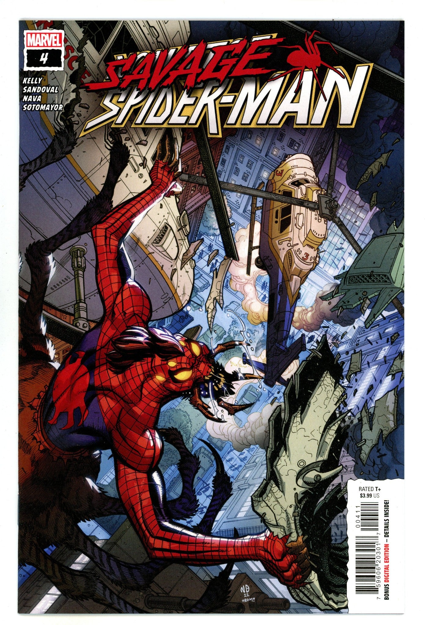 Savage Spider-Man 4 High Grade (2022) 