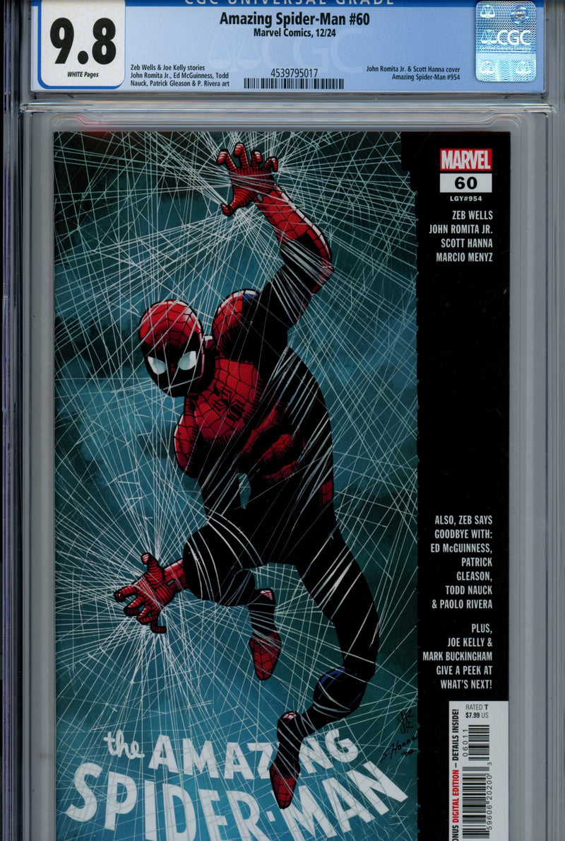 Amazing Spider-Man Vol 6 60 CGC 9.8 (NM/M) (2024) 