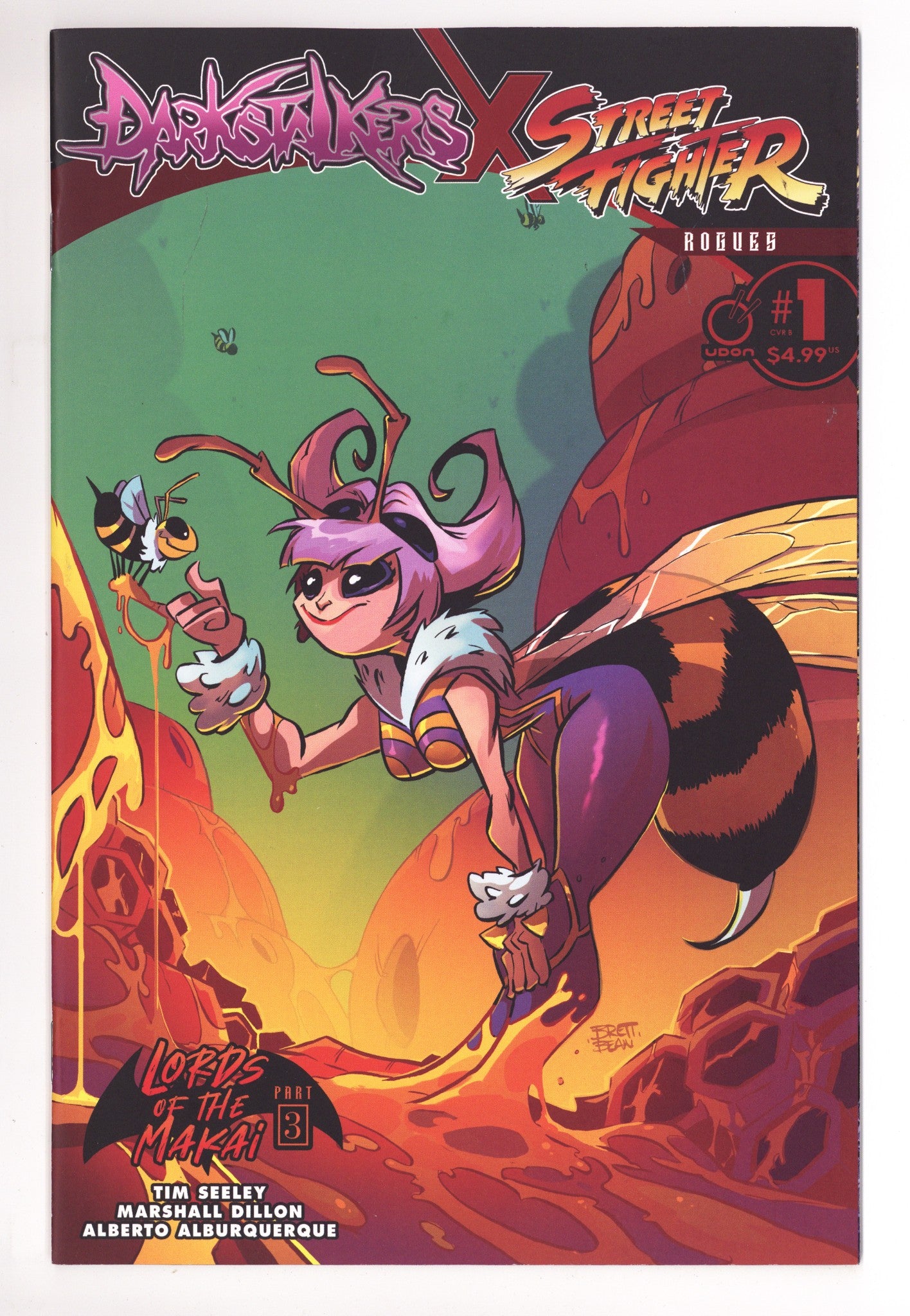 Darkstalkers X Street Fighter Rogues 1 Bean Variant (2026)