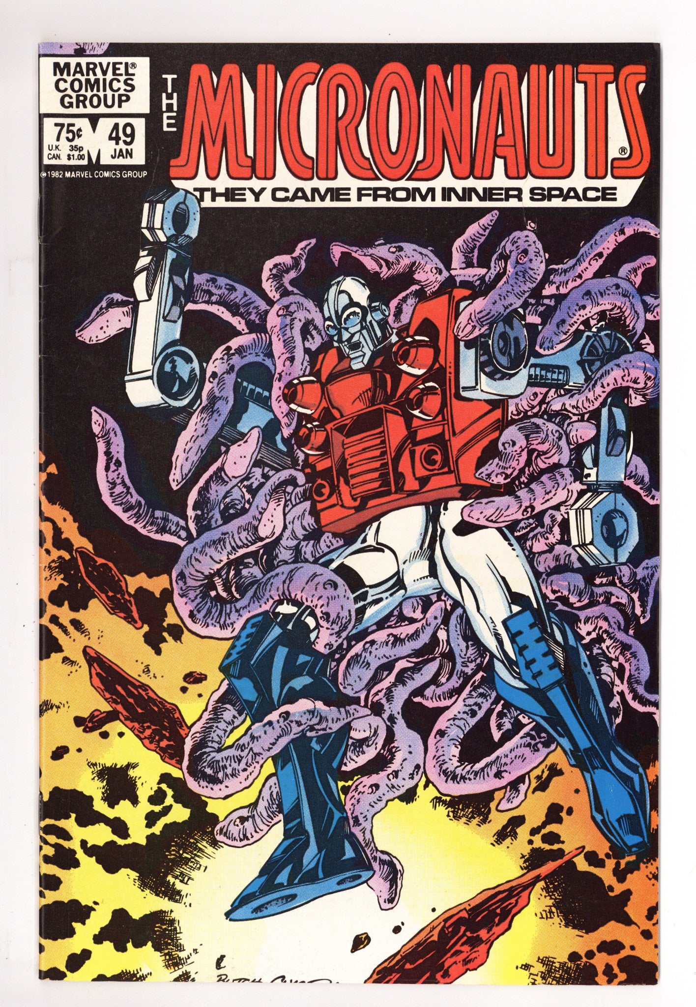 Micronauts Vol 1 49 Mid Grade (1983) 