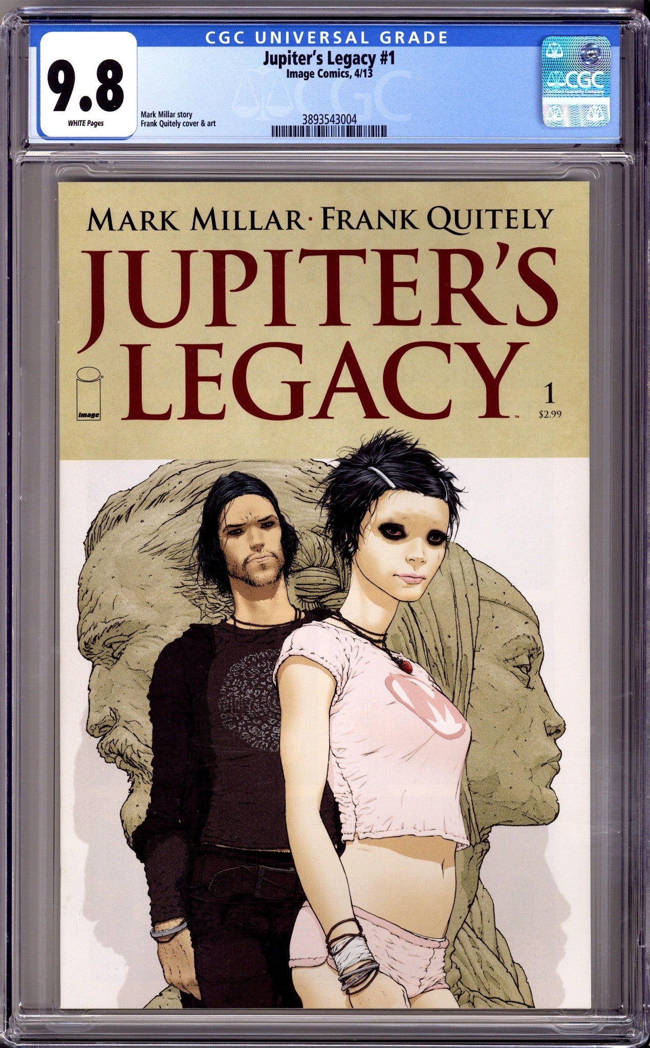 Jupiter's Legacy 1 CGC 9.8 (NM/M) (2013) 