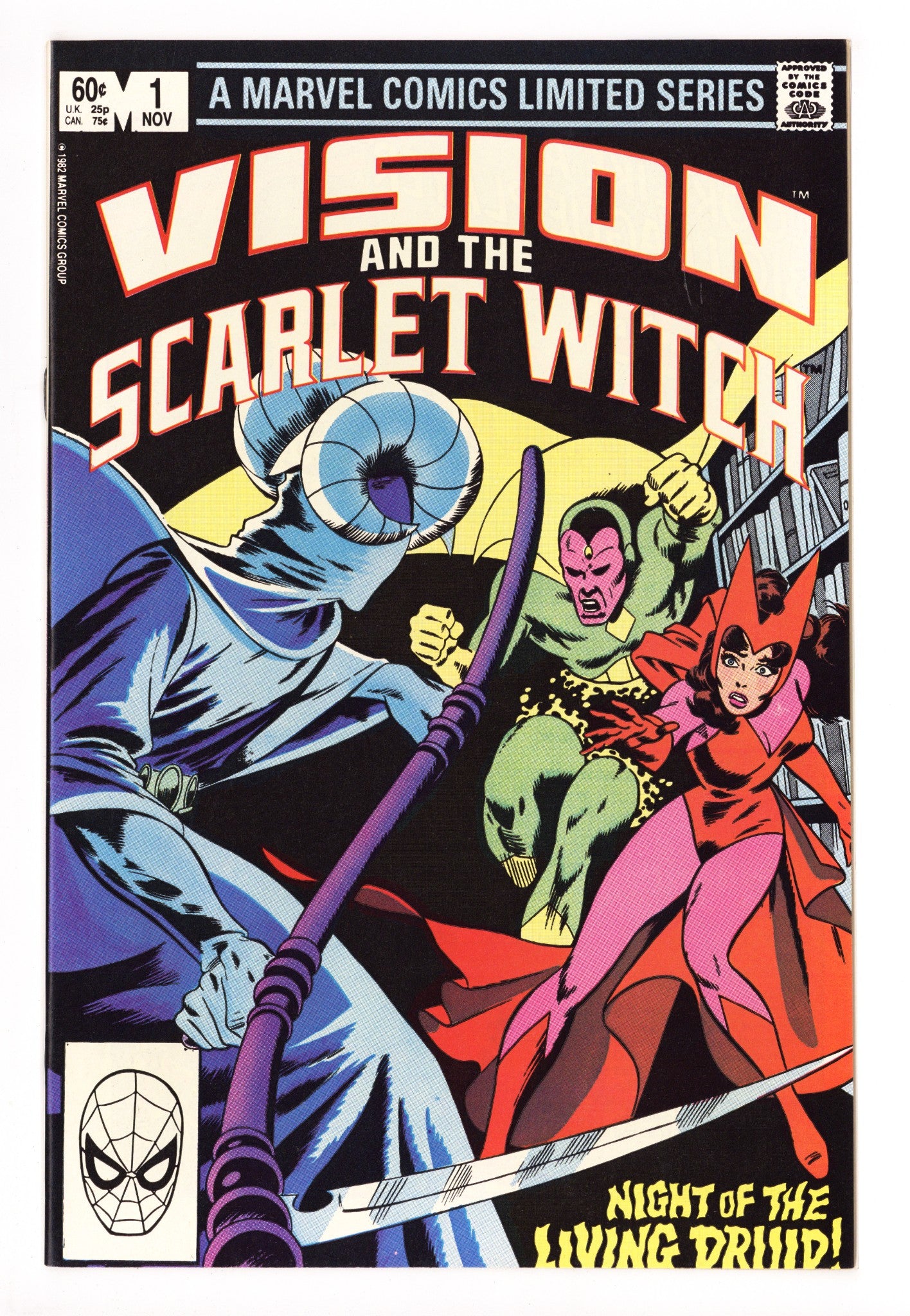 The Vision and the Scarlet Witch Vol 1 1 High Grade (1982) 