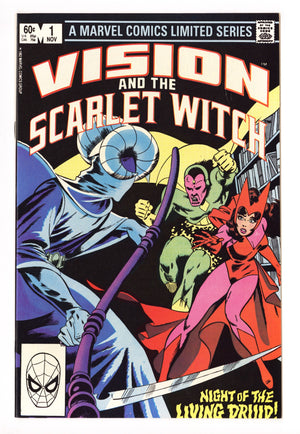 The Vision and the Scarlet Witch Vol 1 1 High Grade (1982)