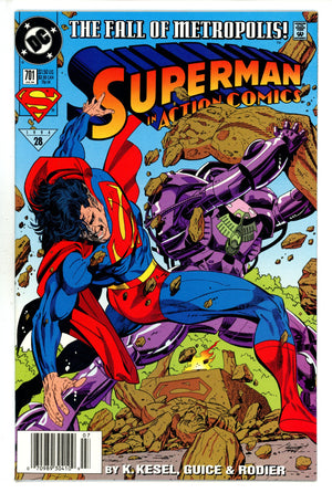 Action Comics Vol 1 701 Newsstand NM- (1994)