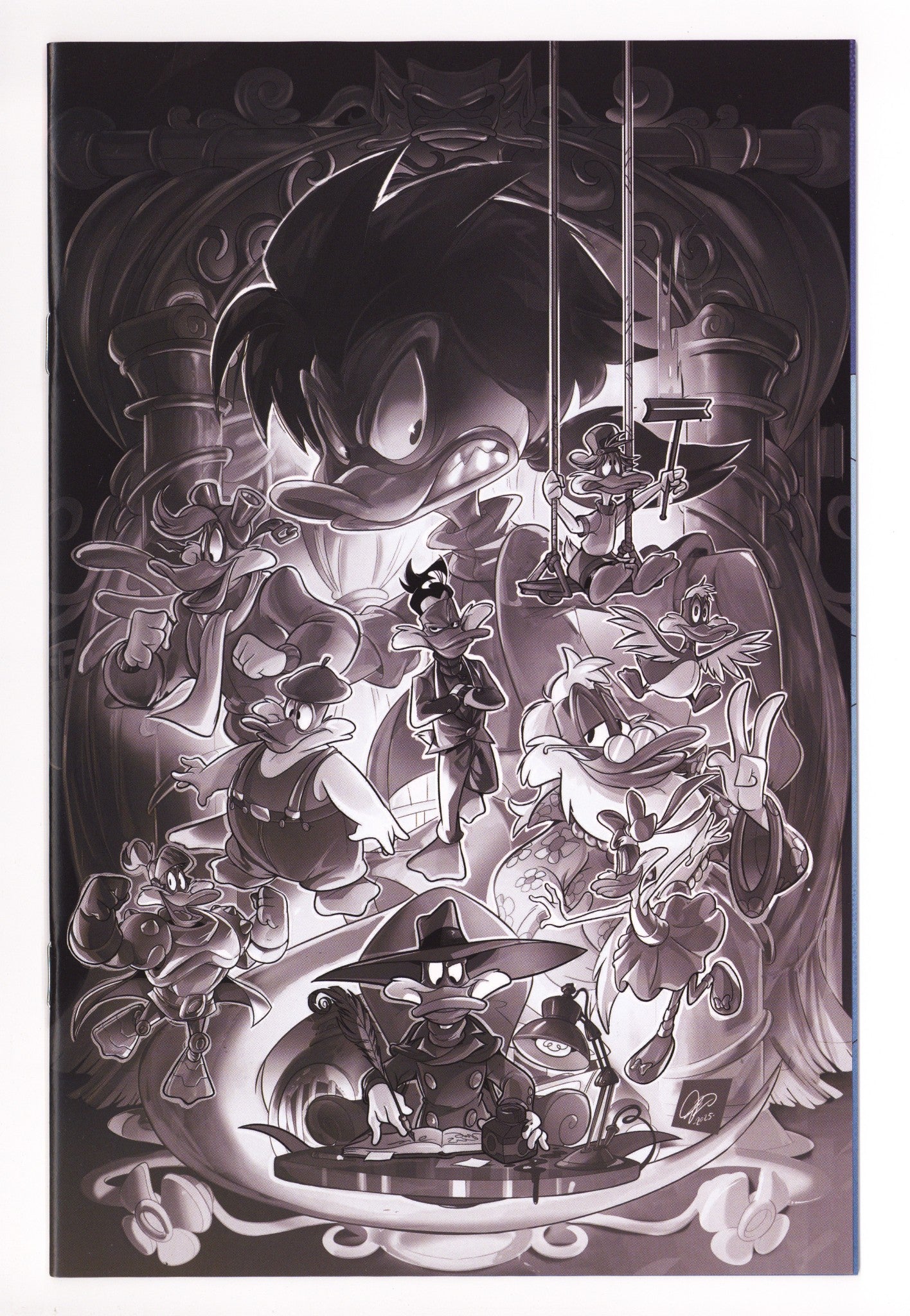 Darkwing Duck  6 Cangialosi  B&W Virgin Incentive   (2025)