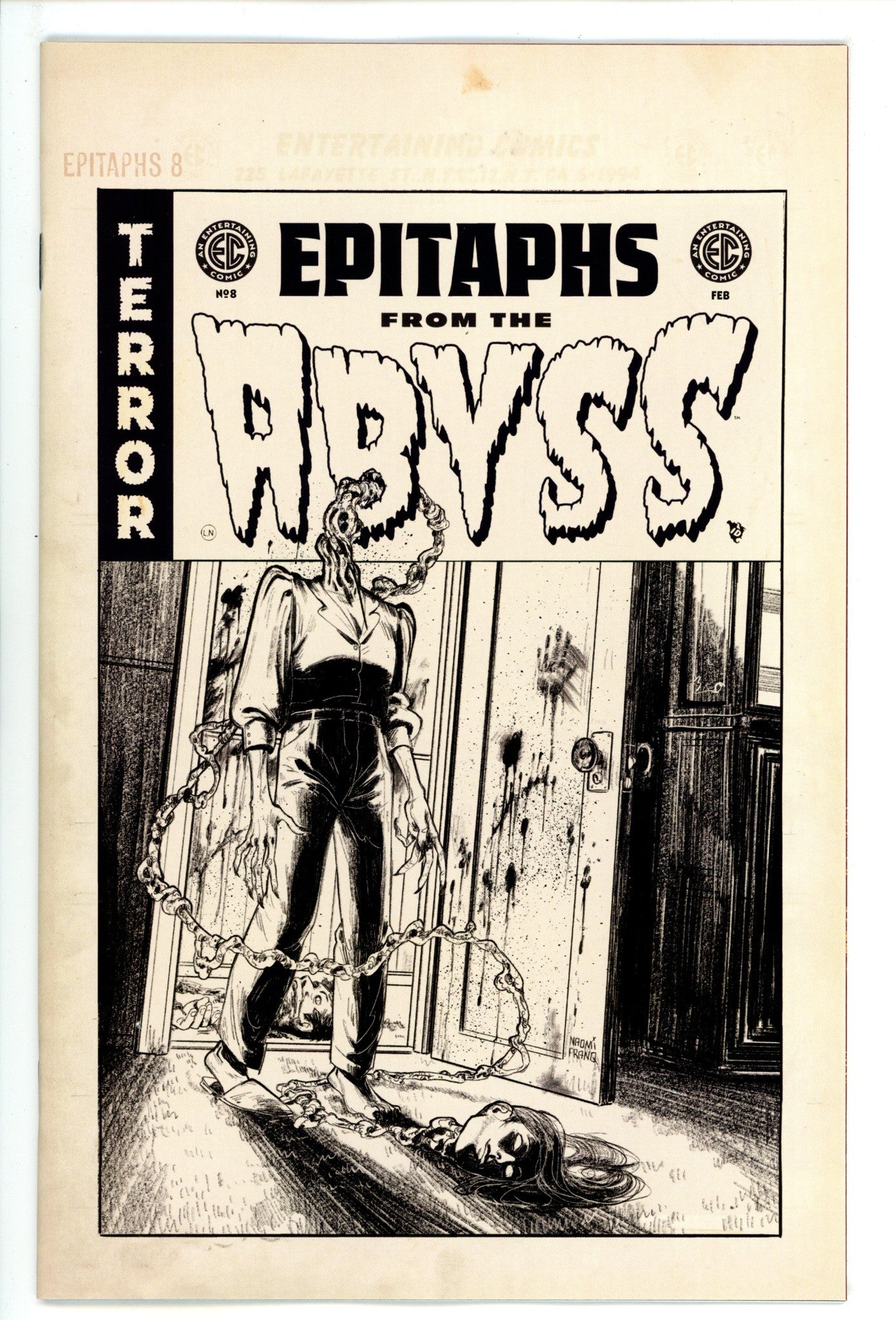 EC Epitaphs From The Abyss 8 Franquiz B&W Incentive Variant NM (2025)