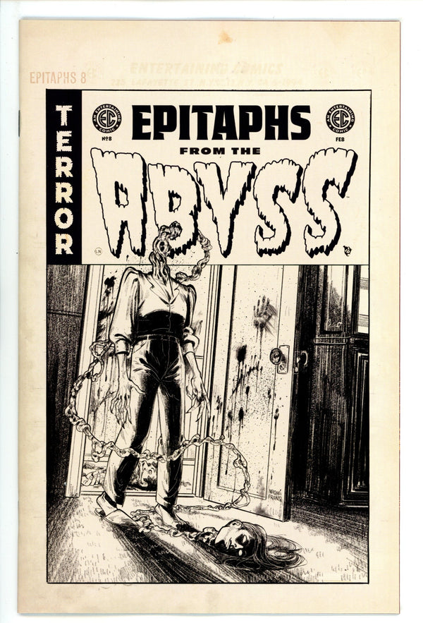 EC Epitaphs From The Abyss 8 Franquiz B&W Incentive Variant NM (2025)