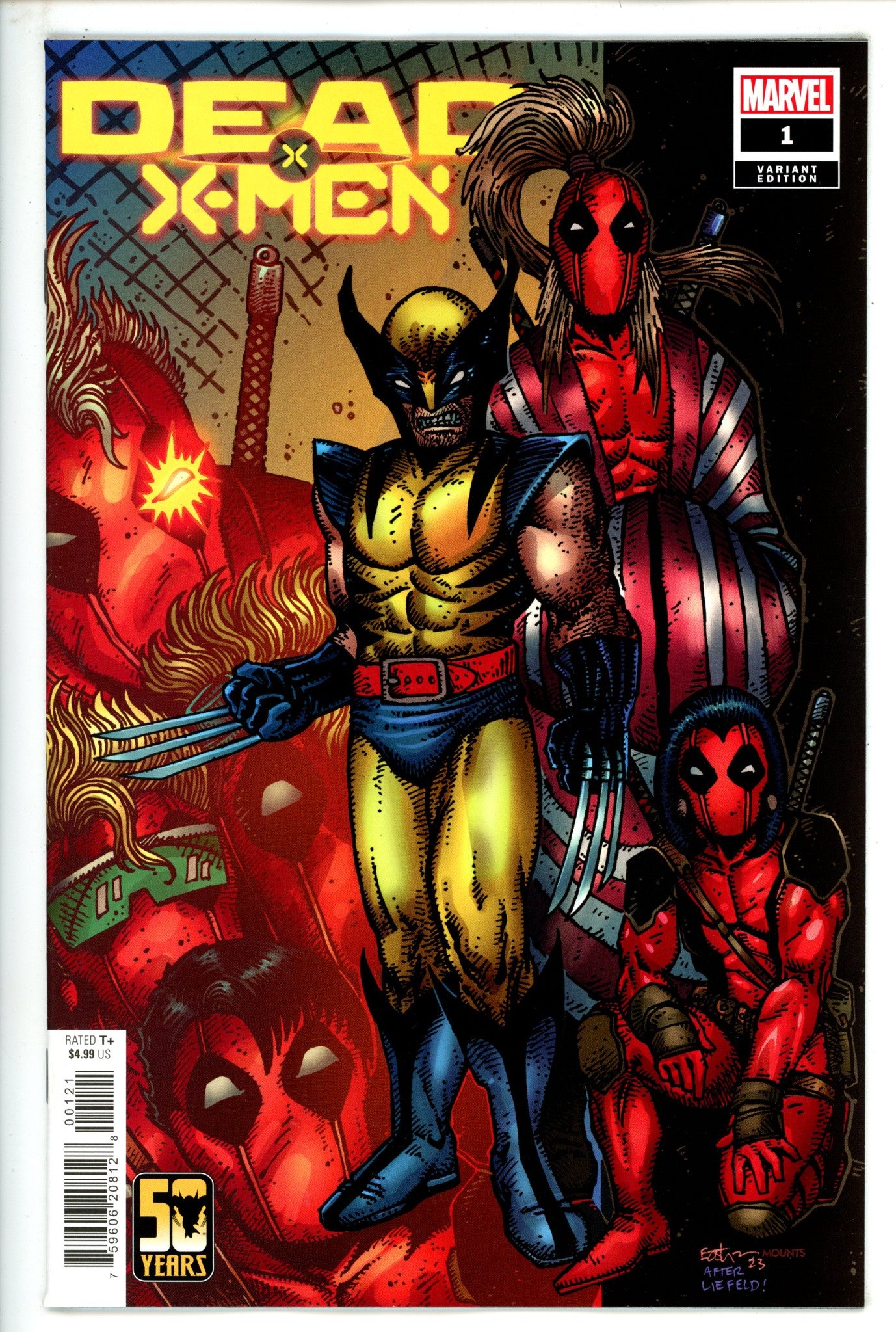 Dead X-Men 1 Eastman Variant (2024)