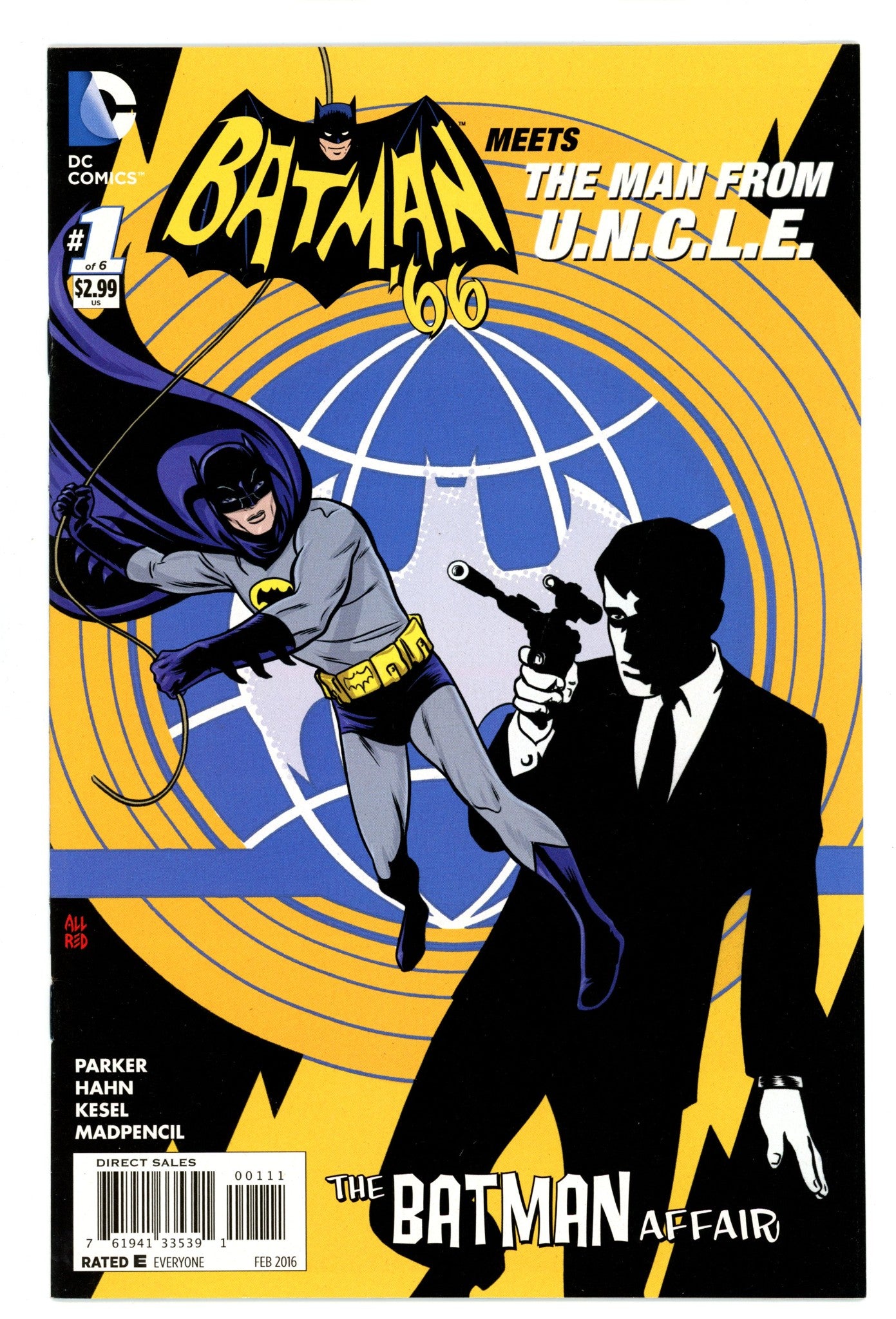 Batman '66 Meets the Man from U.N.C.L.E. 1 High Grade (2016) 