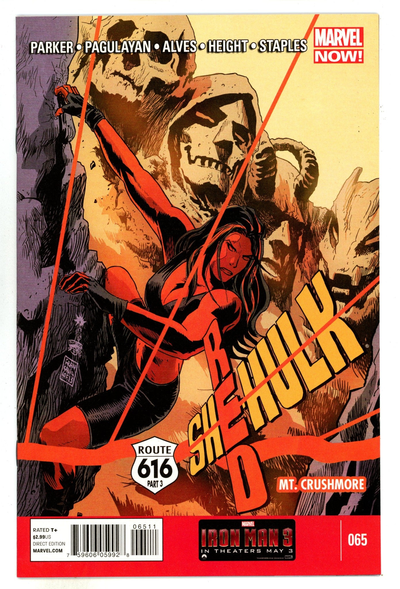 Red She-Hulk Vol 1 65 High Grade (2013) 