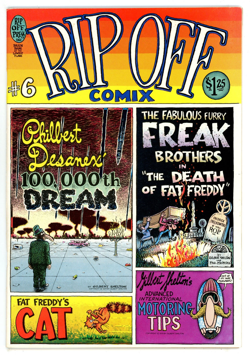 Rip Off Comix 6 FN/VF (7.0) (1980) 