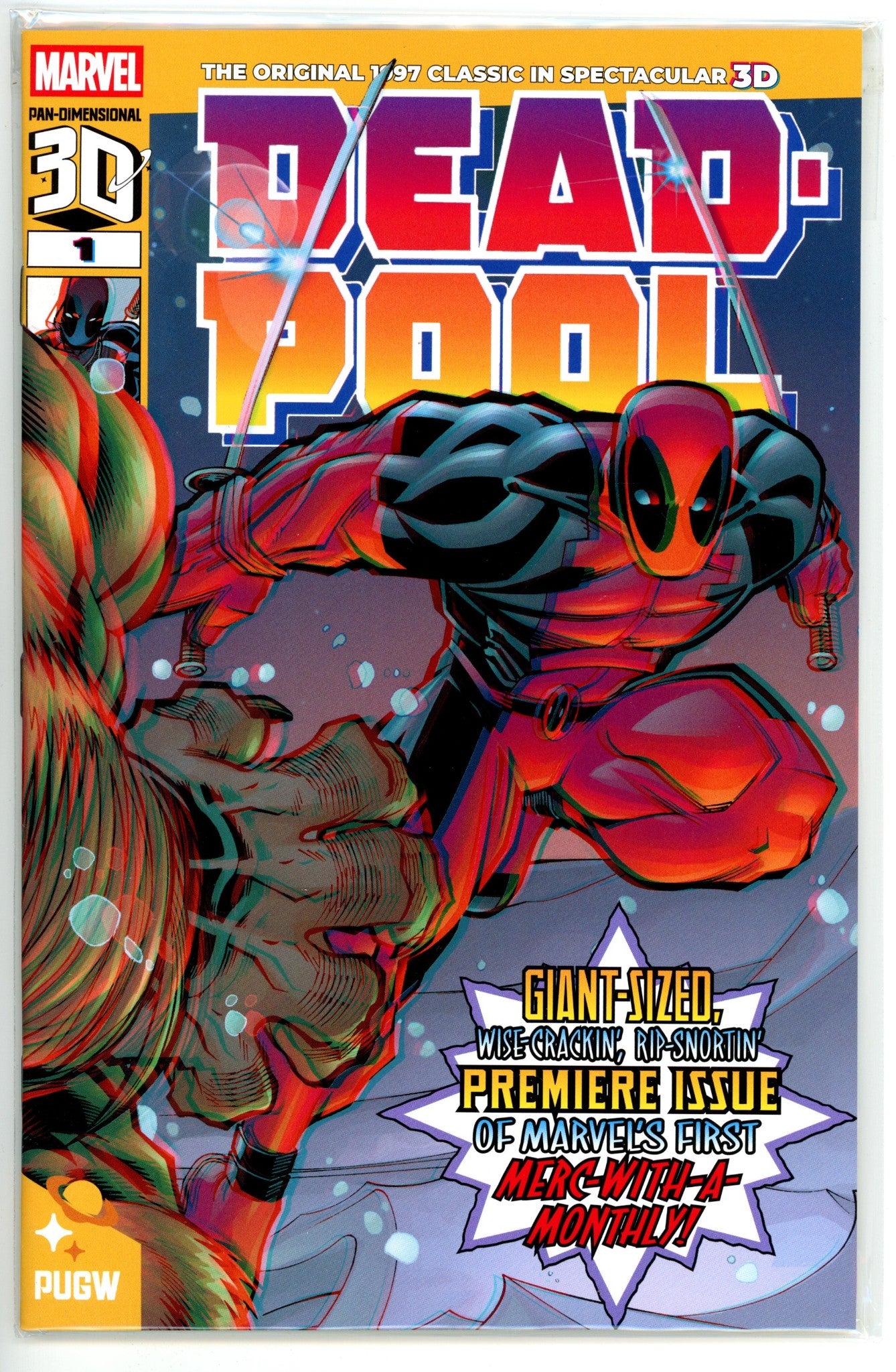 Deadpool Vol 1 1 3-D Variant (2025)