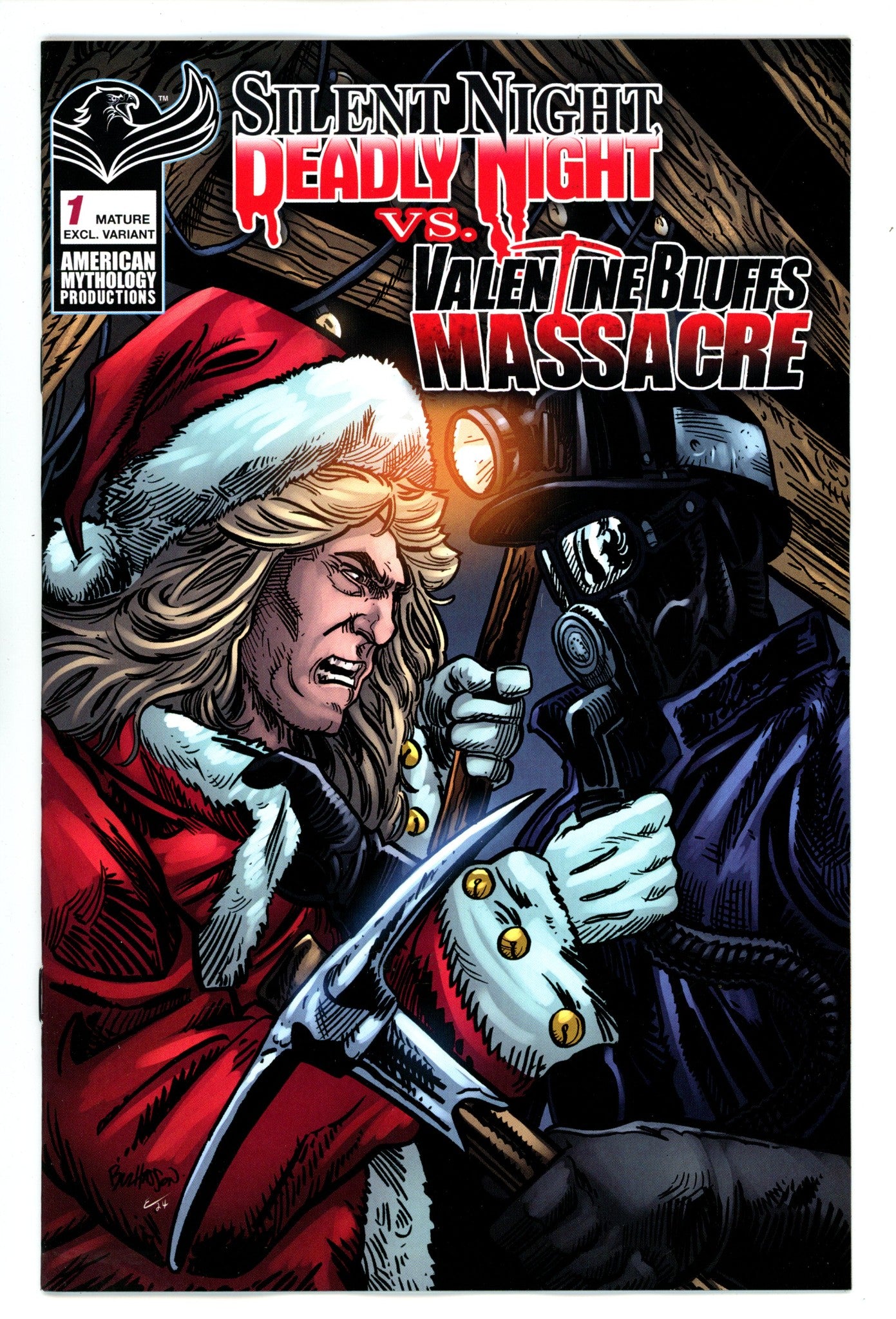 Silent Night Deadly Night Vs Valentine Bluffs Massacre 1 Martinez Variant (2025)