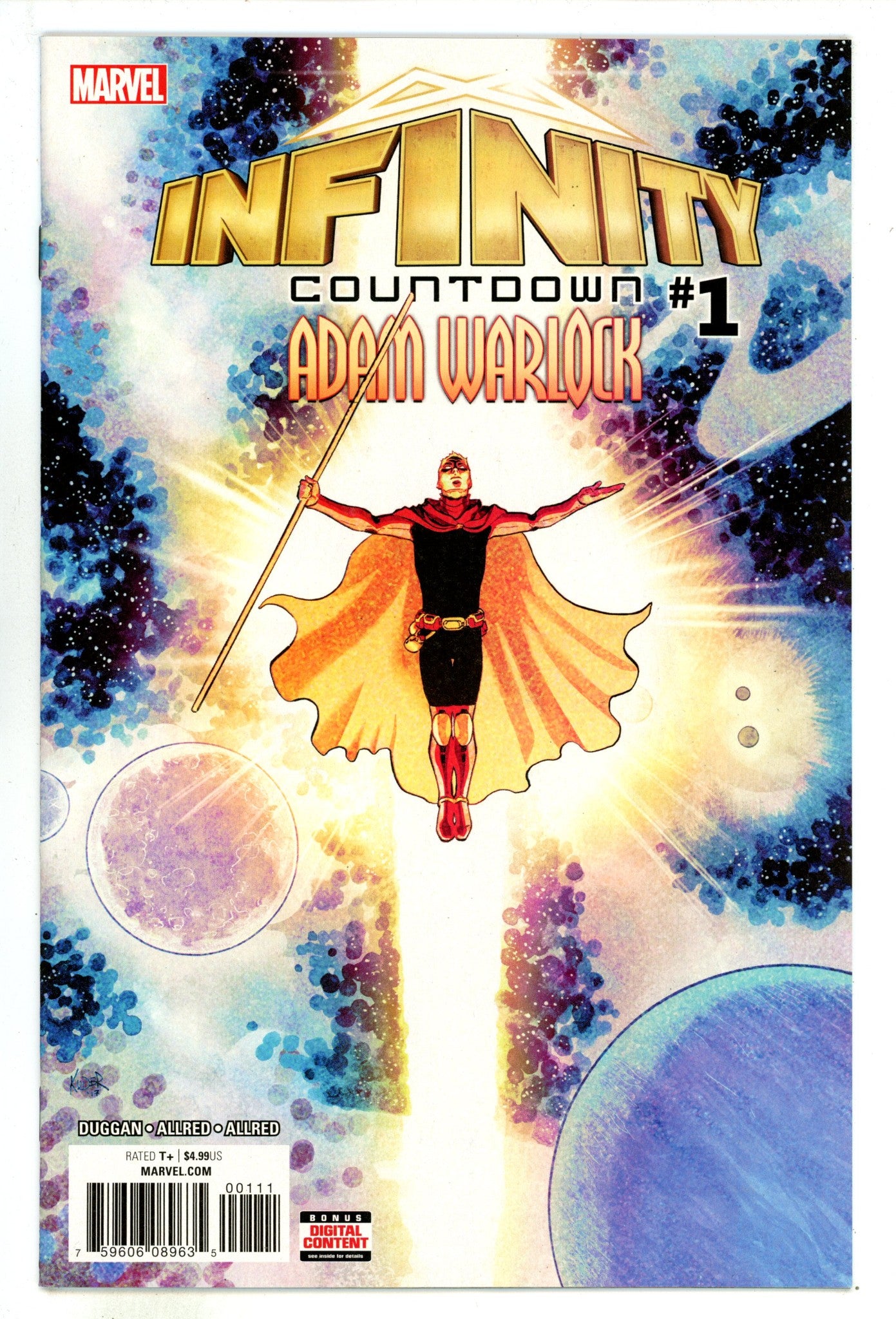 Infinity Countdown: Adam Warlock 1 High Grade (2018) 